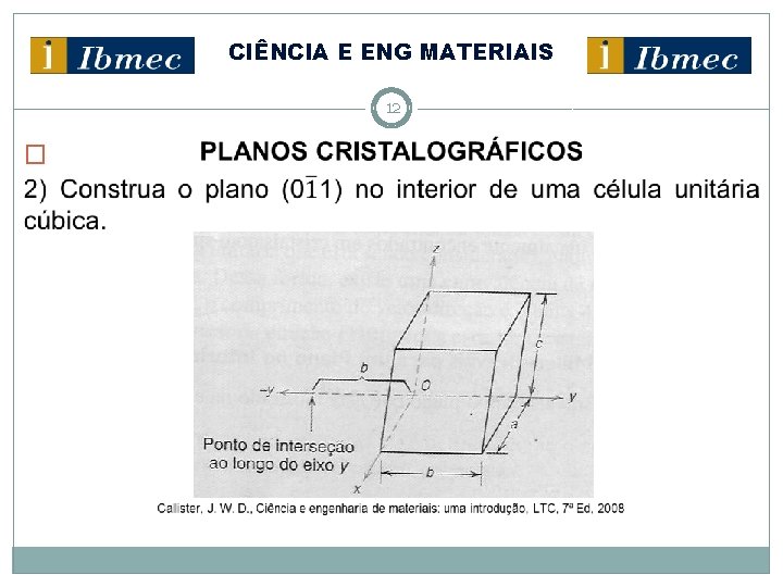 CIÊNCIA E ENG MATERIAIS 12 � 