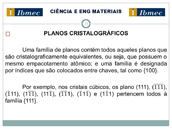 CIÊNCIA E ENG MATERIAIS 17 � 