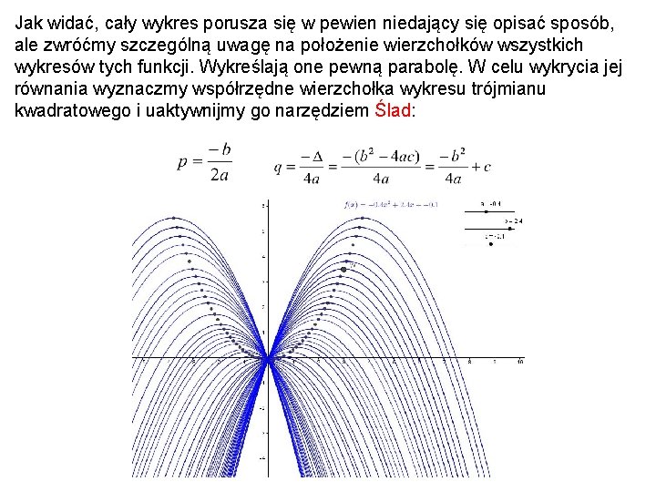 Jak widać, cały wykres porusza się w pewien niedający się opisać sposób, ale zwróćmy