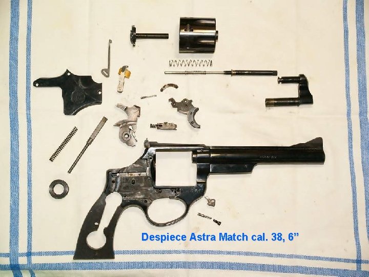 Despiece Astra Match cal. 38, 6” 