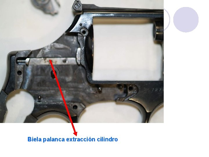 Biela palanca extracción cilindro 