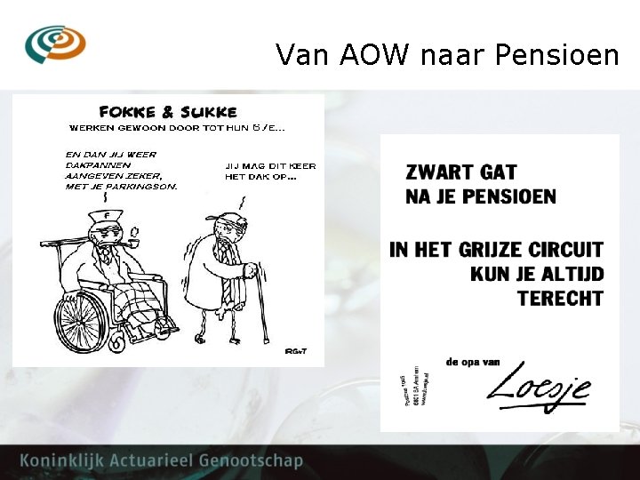 Van AOW naar Pensioen 