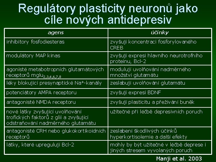 Regulátory plasticity neuronů jako cíle nových antidepresiv agens účinky inhibitory fosfodiesteras zvyšují koncentraci fosforylovaného Regulátory plasticity neuronů jako cíle nových antidepresiv agens účinky inhibitory fosfodiesteras zvyšují koncentraci fosforylovaného