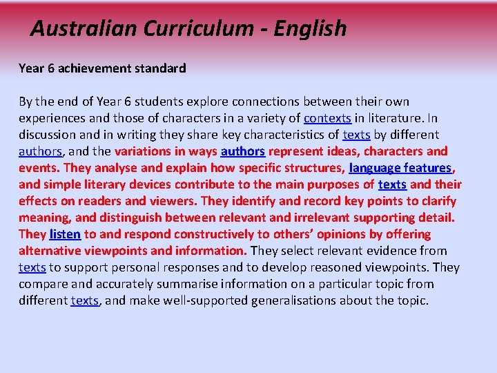 Creating multimedia texts and the English curriculum