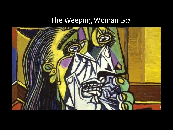 The Weeping Woman 1937 