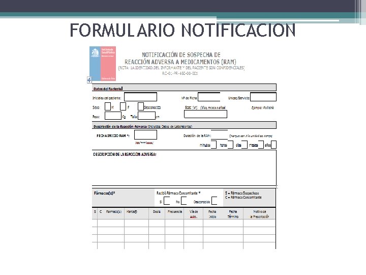 FORMULARIO NOTIFICACION 