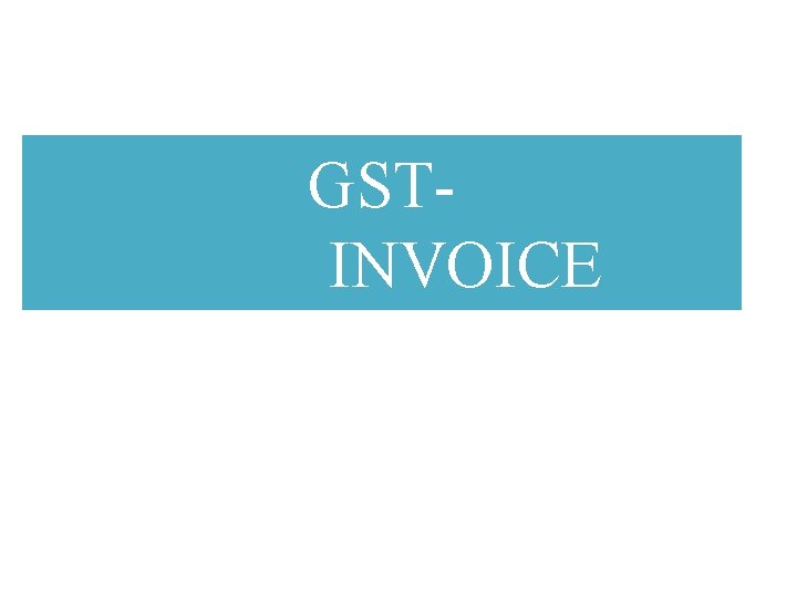 GSTINVOICE 