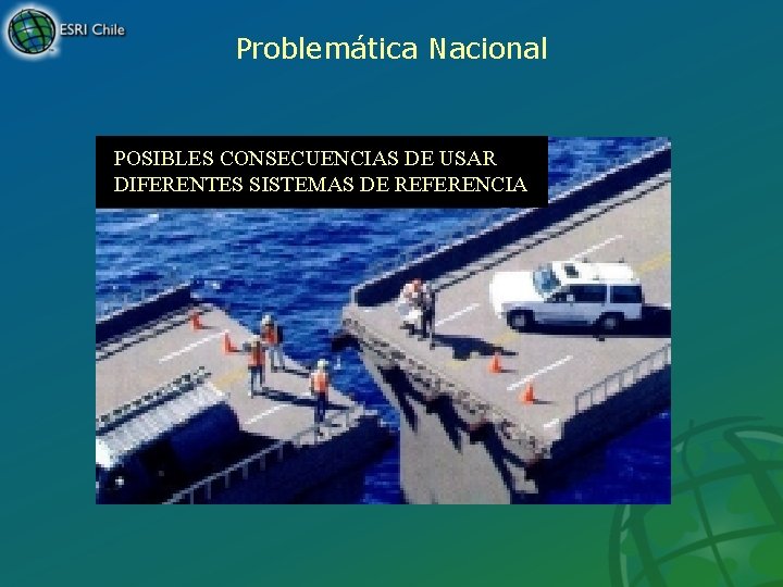 Problemática Nacional POSIBLES CONSECUENCIAS DE USAR DIFERENTES SISTEMAS DE REFERENCIA 