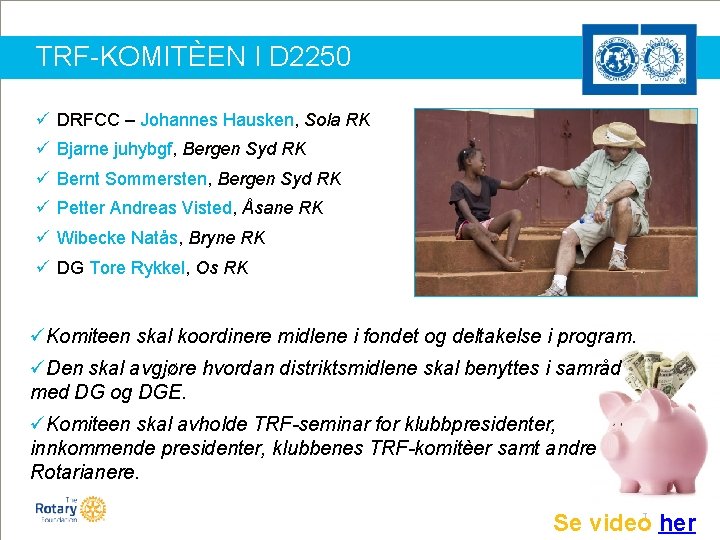 TRF-KOMITÈEN I D 2250 ü DRFCC – Johannes Hausken, Sola RK ü Bjarne juhybgf,