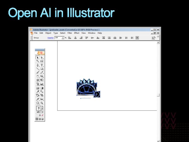 Open AI in Illustrator 