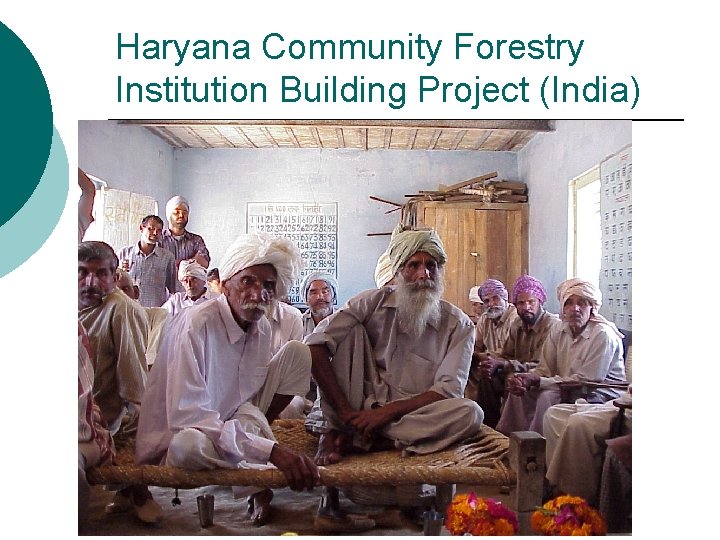 Haryana Community Forestry Institution Building Project (India) 