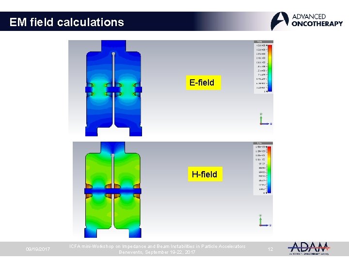 EM field calculations E-field H-field 09/19/2017 ICFA mini-Workshop on Impedance and Beam Instabilities in