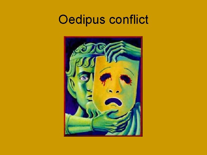 Oedipus conflict 