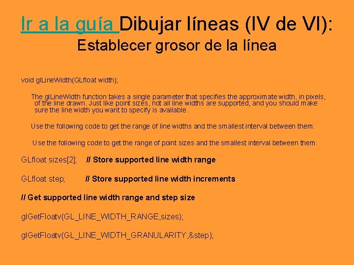 Ir a la guía Dibujar líneas (IV de VI): Establecer grosor de la línea