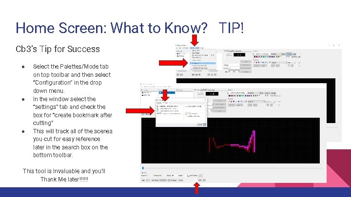 Home Screen: What to Know? TIP! Cb 3’s Tip for Success ● ● ● Home Screen: What to Know? TIP! Cb 3’s Tip for Success ● ● ●