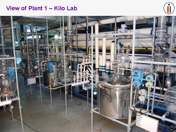 View of Plant 1 – Kilo Lab 