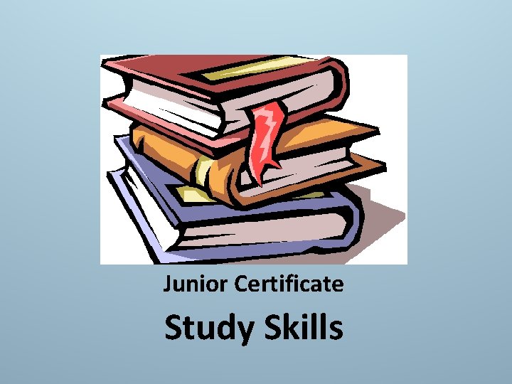 Junior Certificate Study Skills 
