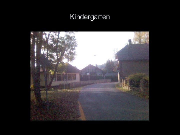 Kindergarten 
