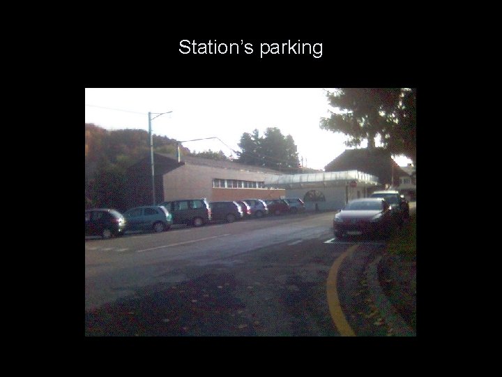 Station’s parking 