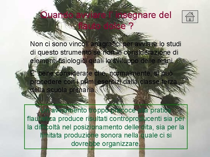 Quando avviare l’ insegnare del flauto dolce ? Non ci sono vincoli anagrafici per