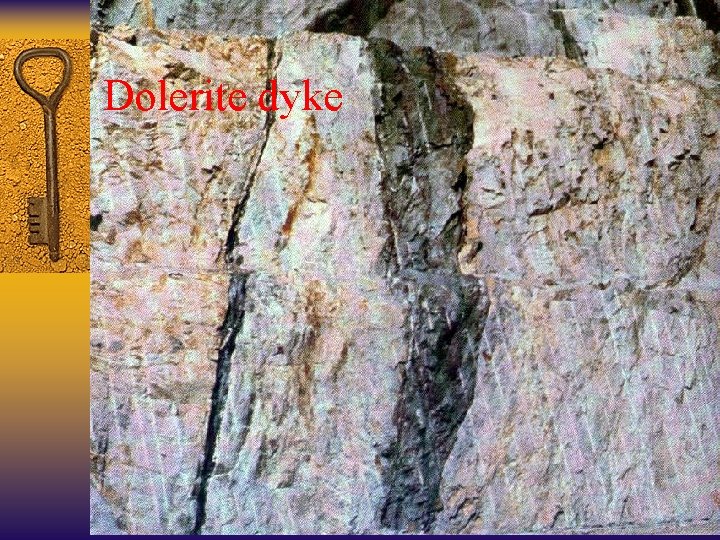 Dolerite dyke 