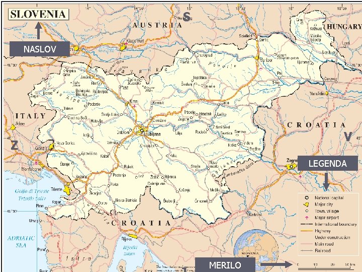 S NASLOV V Z LEGENDA MERILO 