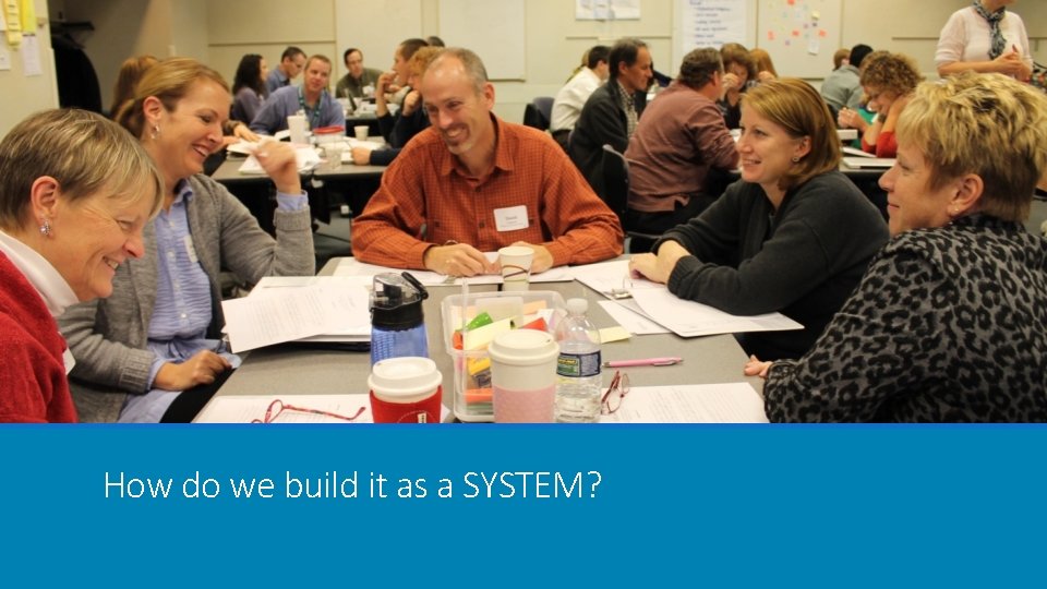 How do we build it as a SYSTEM? 