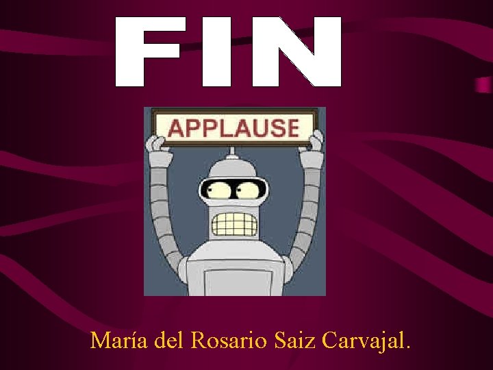 María del Rosario Saiz Carvajal. María del Rosario Saiz Carvajal.
