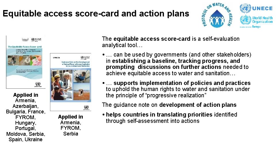 Equitable access score-card and action plans The equitable access score-card is a self-evaluation analytical Equitable access score-card and action plans The equitable access score-card is a self-evaluation analytical