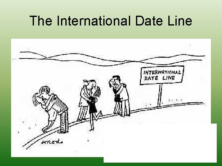 The International Date Line 