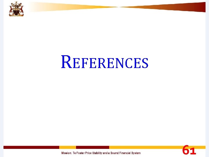 REFERENCES 61 