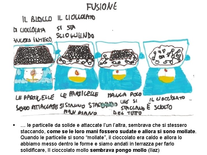 § … le particelle da solide e attaccate l’un l’altra, sembrava che si stessero