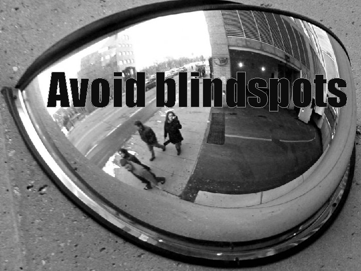 Avoid blindspots www. em. hee. nhs. uk 
