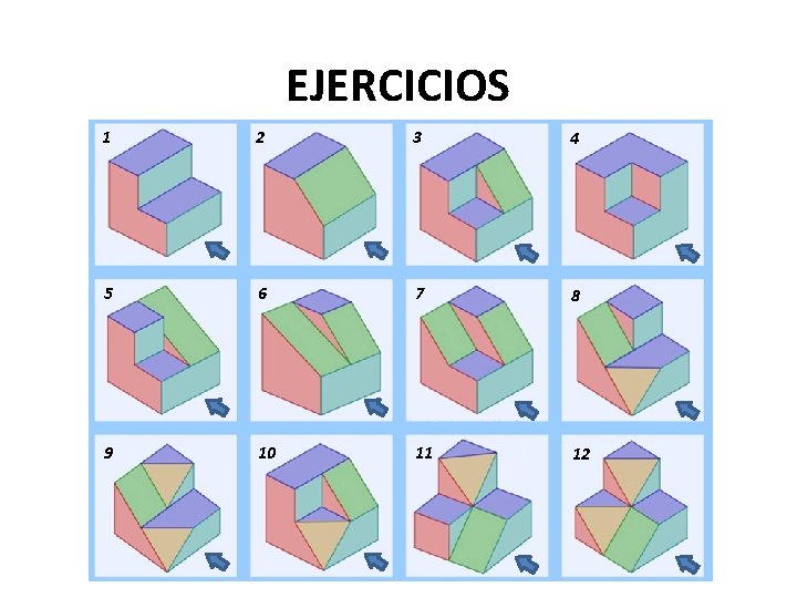 EJERCICIOS 1 2 3 4 5 6 7 8 9 10 11 12 