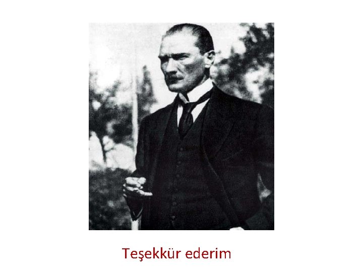 Teşekkür ederim 