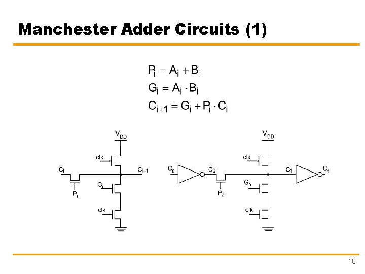 Manchester Adder Circuits (1) 18 