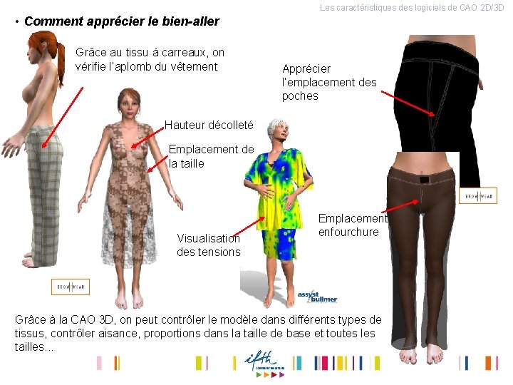 Les caractéristiques des logiciels de CAO 2 D/3 D • Comment apprécier le bien-aller