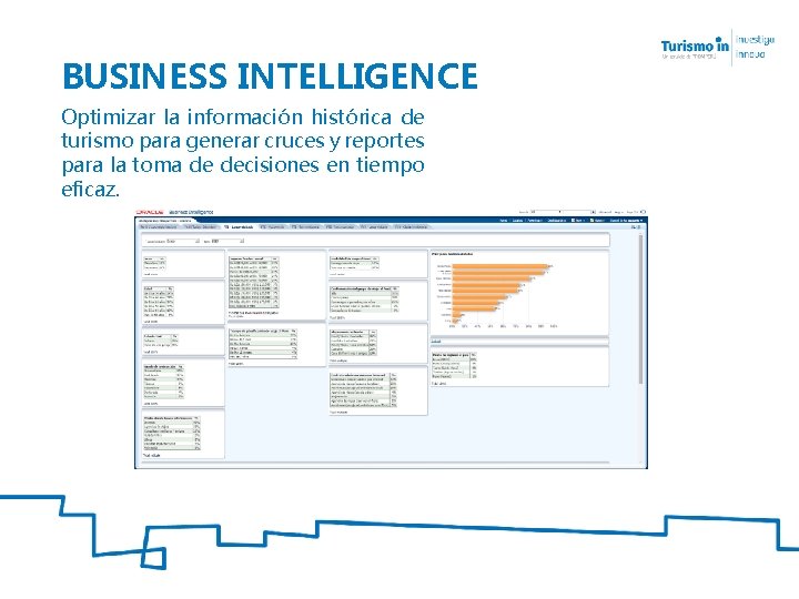 BUSINESS INTELLIGENCE Optimizar la información histórica de turismo para generar cruces y reportes para