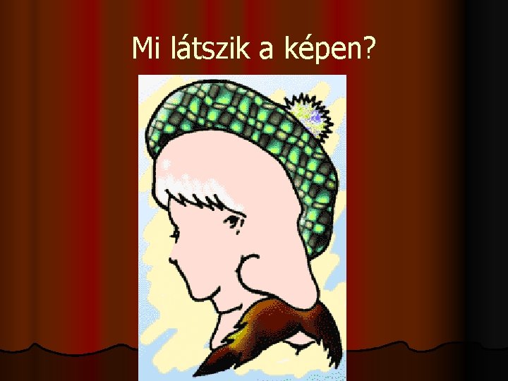 Mi látszik a képen? 