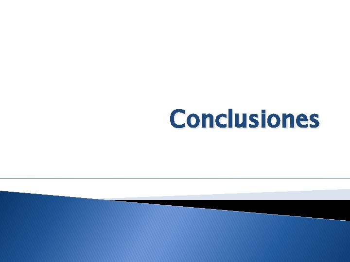 Conclusiones 