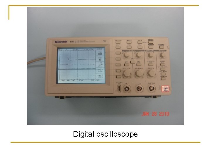 Digital oscilloscope 