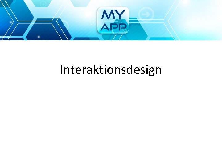 Interaktionsdesign 