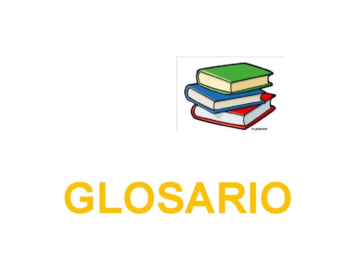 GLOSARIO 