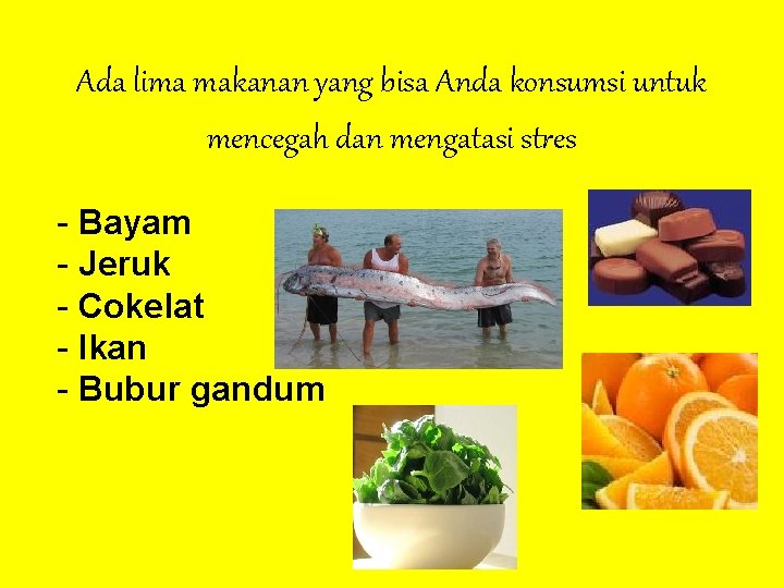 Ada lima makanan yang bisa Anda konsumsi untuk mencegah dan mengatasi stres - Bayam