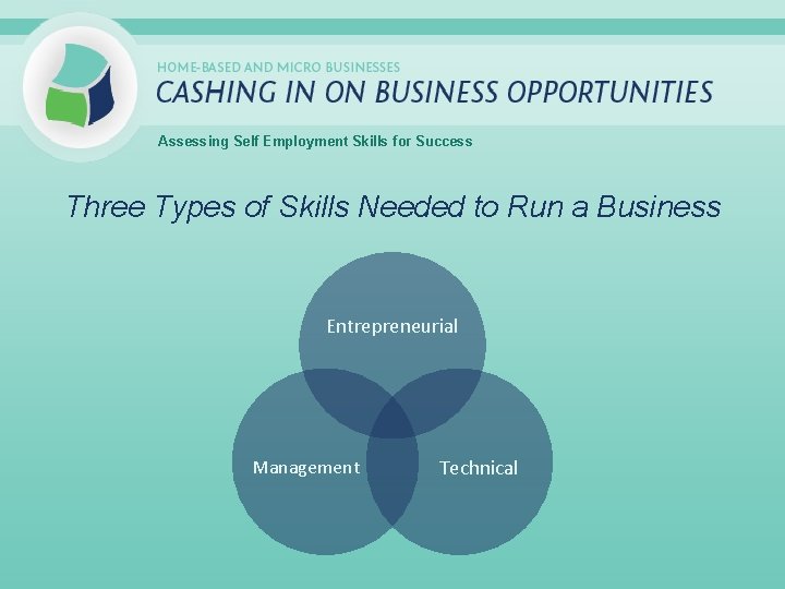 Assessing Self Employment Skills for Success Three Types of Skills Needed to Run a
