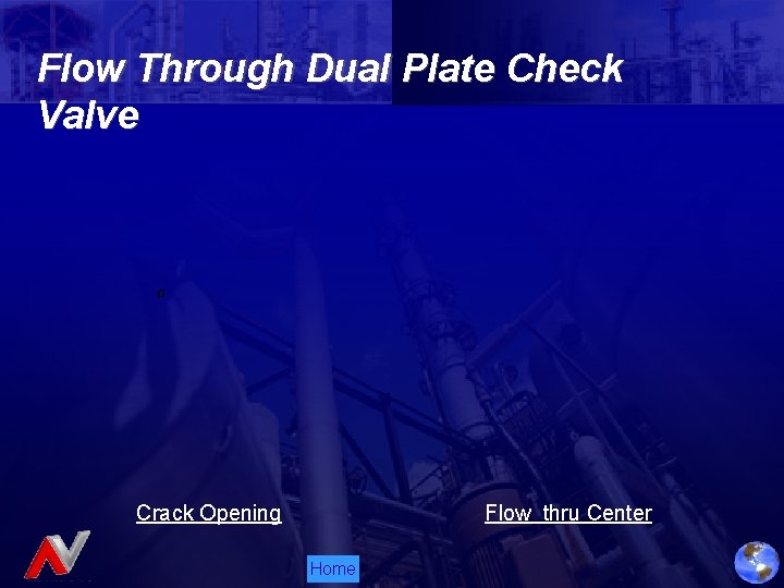 Flow Through Dual Plate Check Valve Crack Opening Flow thru Center Home 