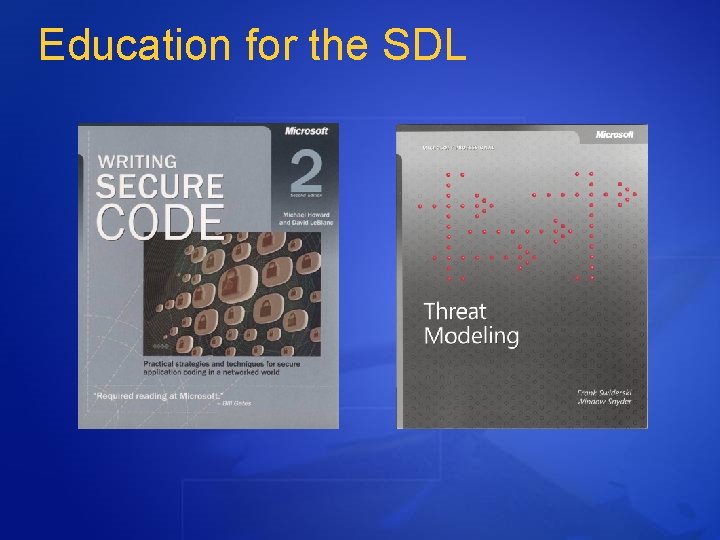 Education for the SDL 