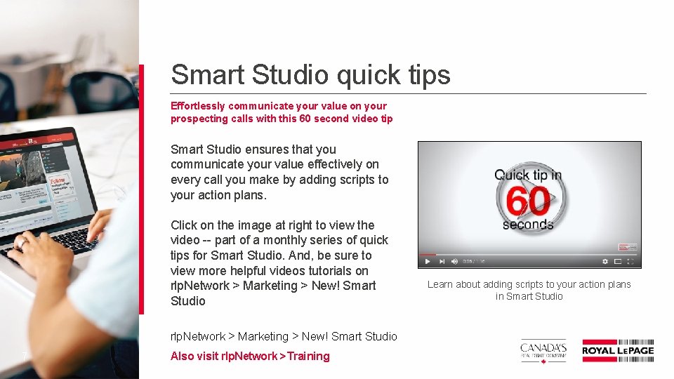Smart Studio quick tips Effortlessly communicate your value on your prospecting calls with this Smart Studio quick tips Effortlessly communicate your value on your prospecting calls with this