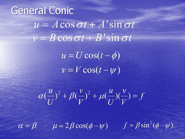 General Conic 