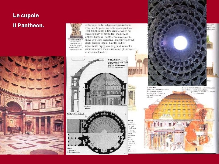 Le cupole Il Pantheon. 